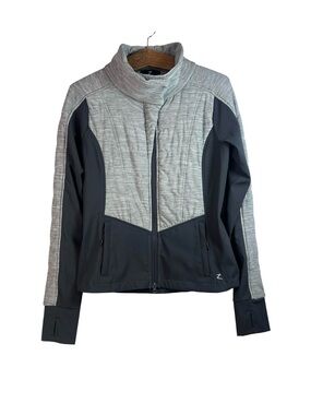 Horze Jacket Women’s Full Zip Pockets Logo Equestrian Horse Riding Size S